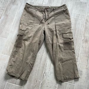Tan Capri pants
